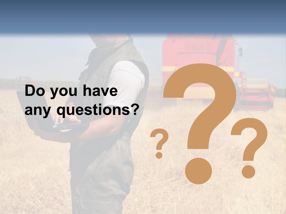 Man  Field PowerPoint Template