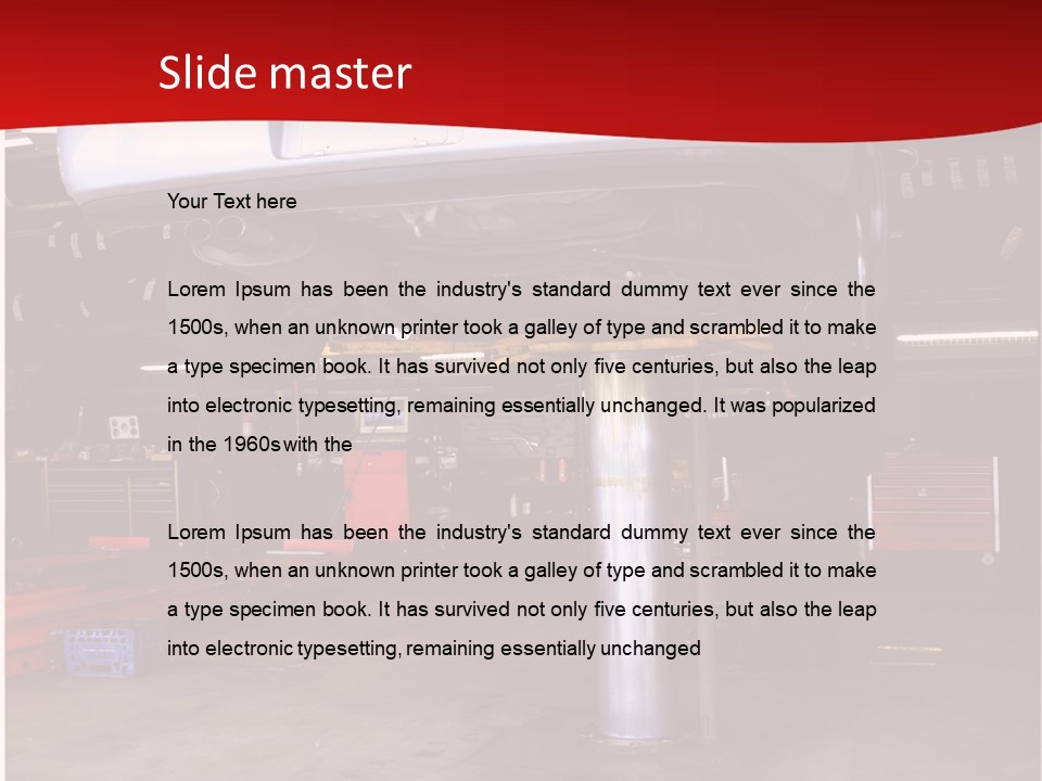 Stick Handy Repair PowerPoint Template