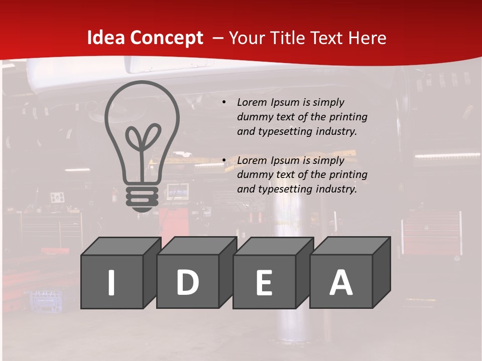 Stick Handy Repair PowerPoint Template