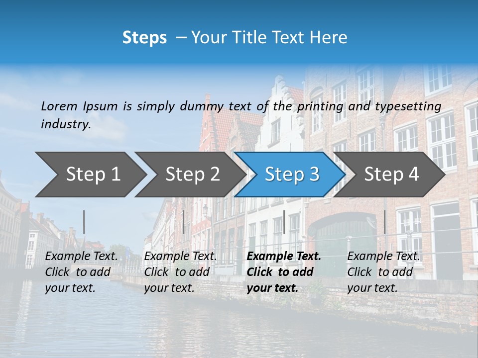 Scenic Historic Peace PowerPoint Template