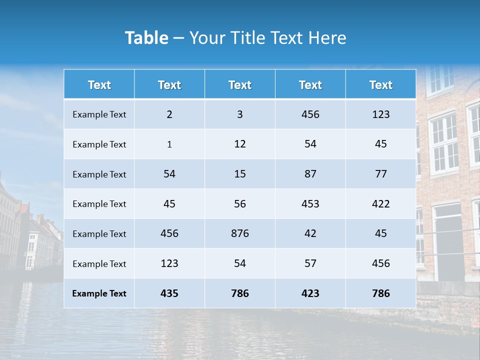 Scenic Historic Peace PowerPoint Template