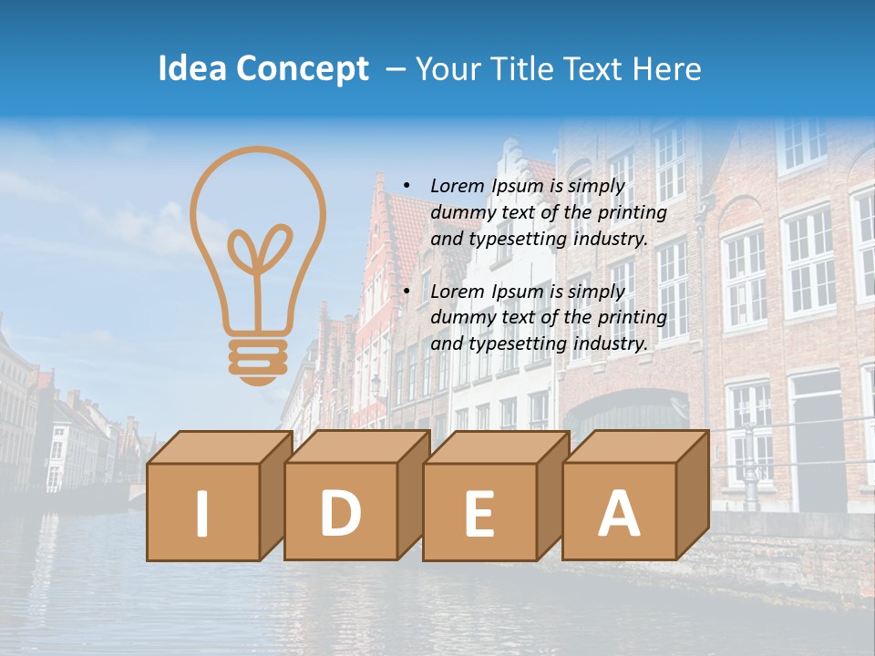 Scenic Historic Peace PowerPoint Template