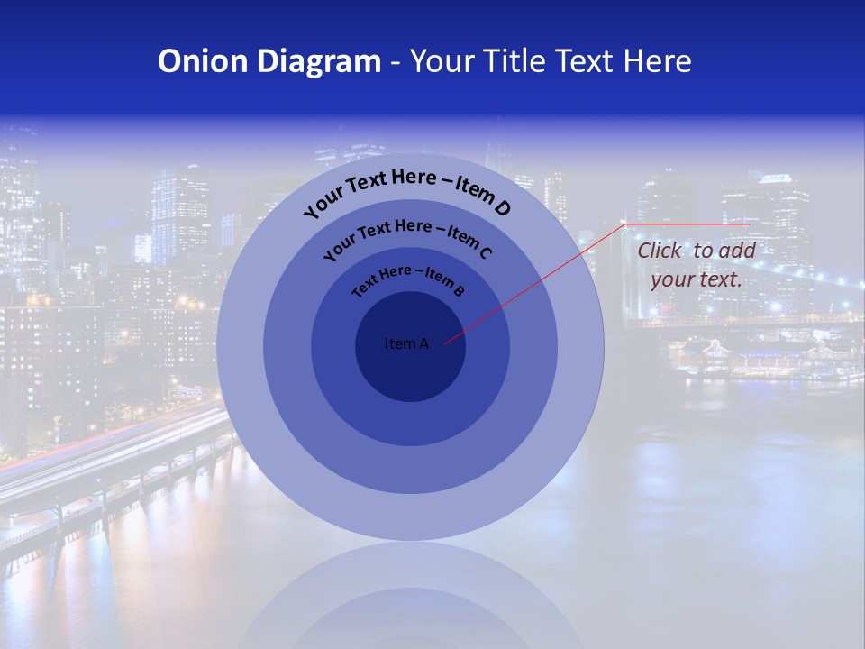 New York Office Buildings Towers PowerPoint Template