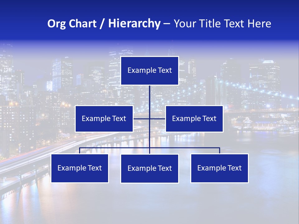 New York Office Buildings Towers PowerPoint Template