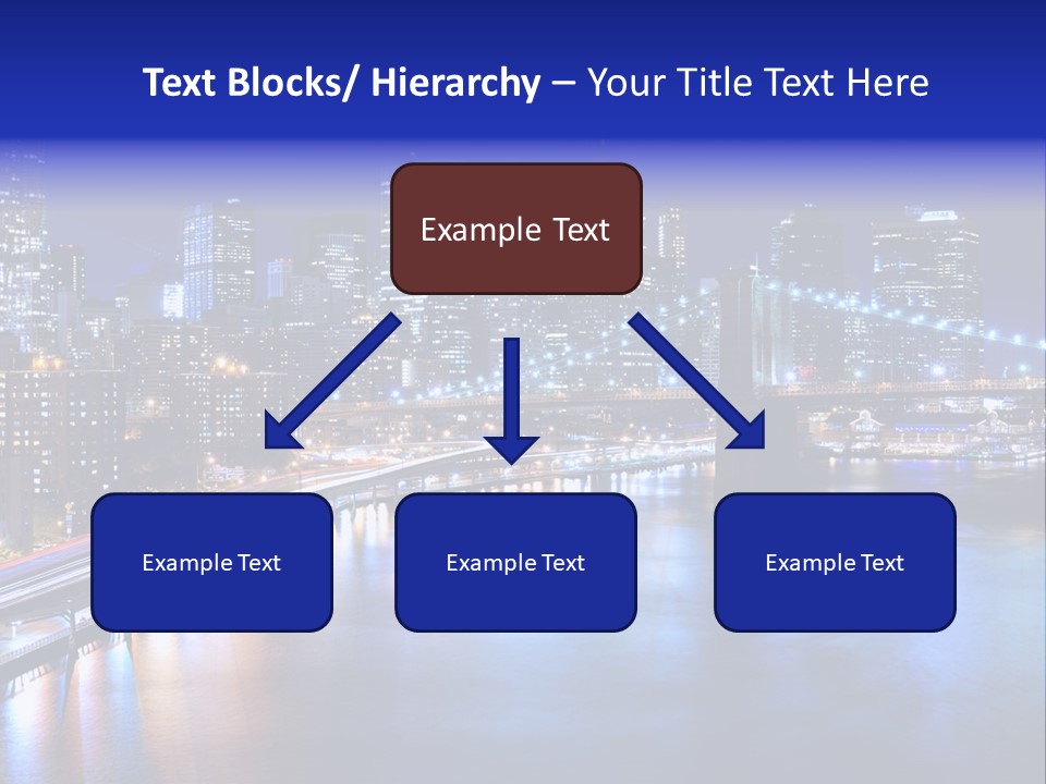 New York Office Buildings Towers PowerPoint Template