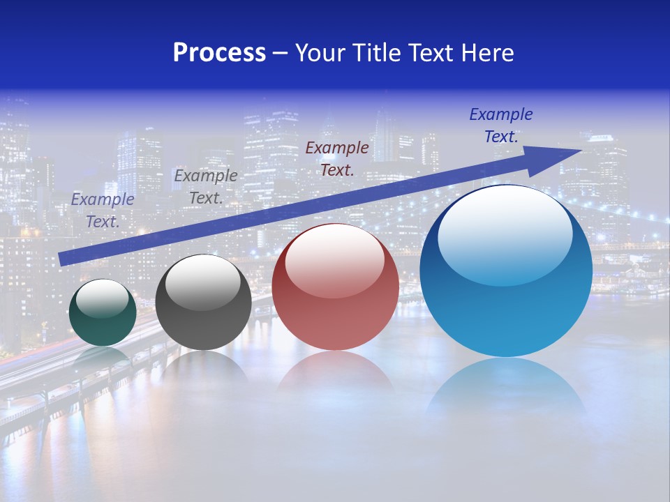 New York Office Buildings Towers PowerPoint Template