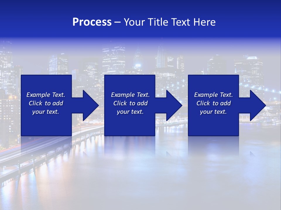 New York Office Buildings Towers PowerPoint Template