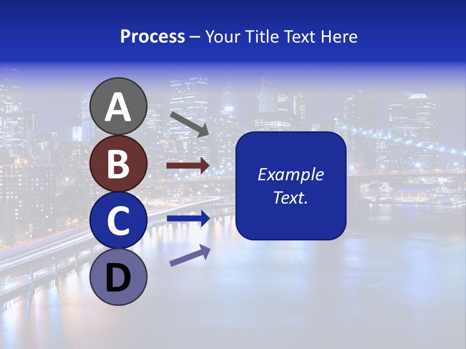 New York Office Buildings Towers PowerPoint Template