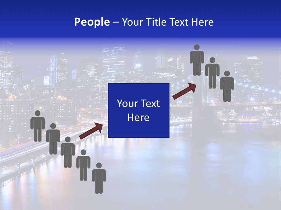 New York Office Buildings Towers PowerPoint Template