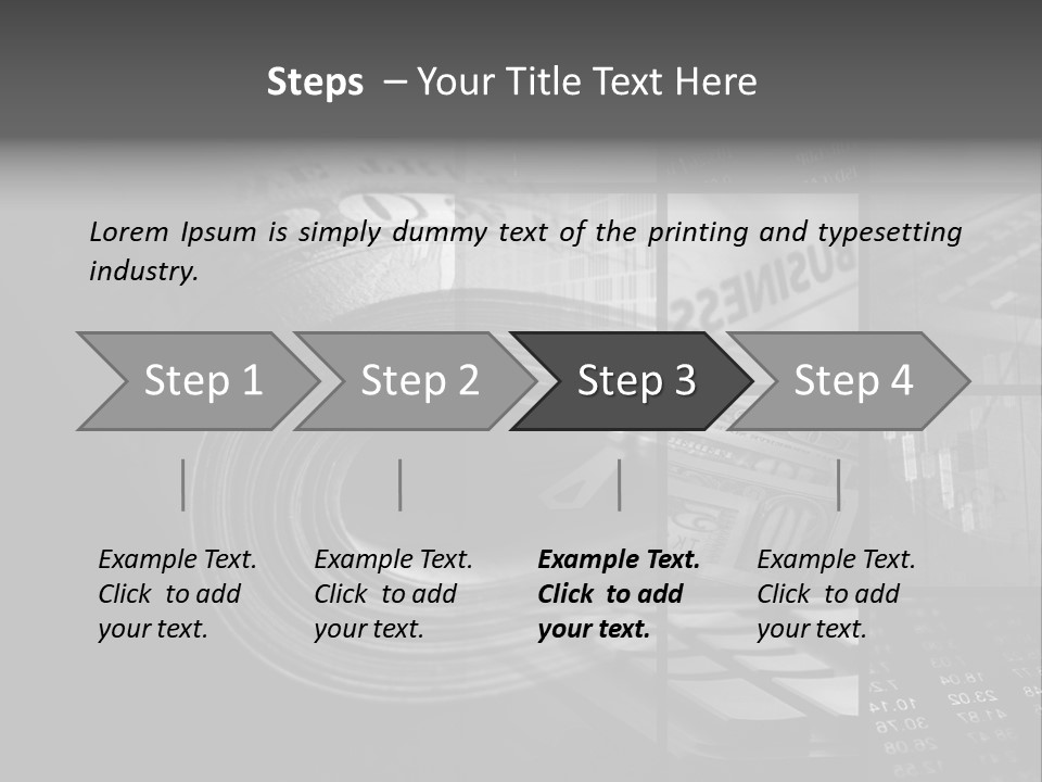 Banking Cash Flow Note PowerPoint Template