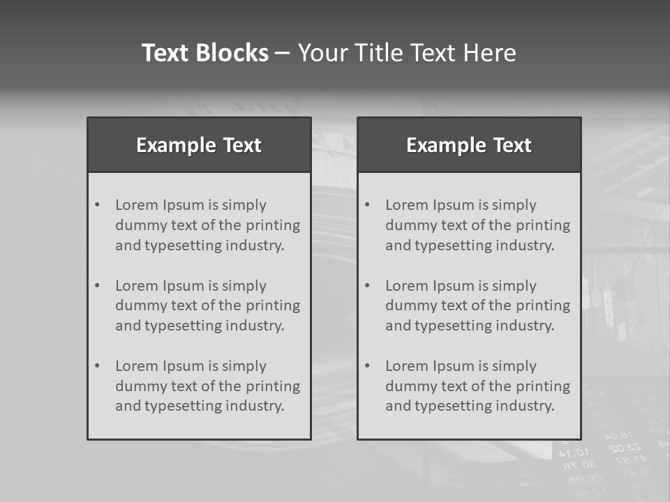 Banking Cash Flow Note PowerPoint Template