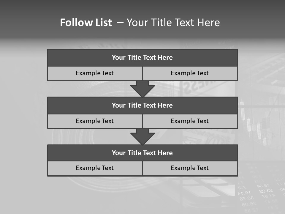 Banking Cash Flow Note PowerPoint Template