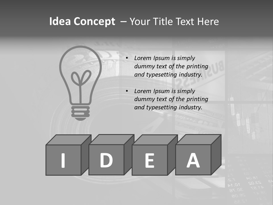 Banking Cash Flow Note PowerPoint Template