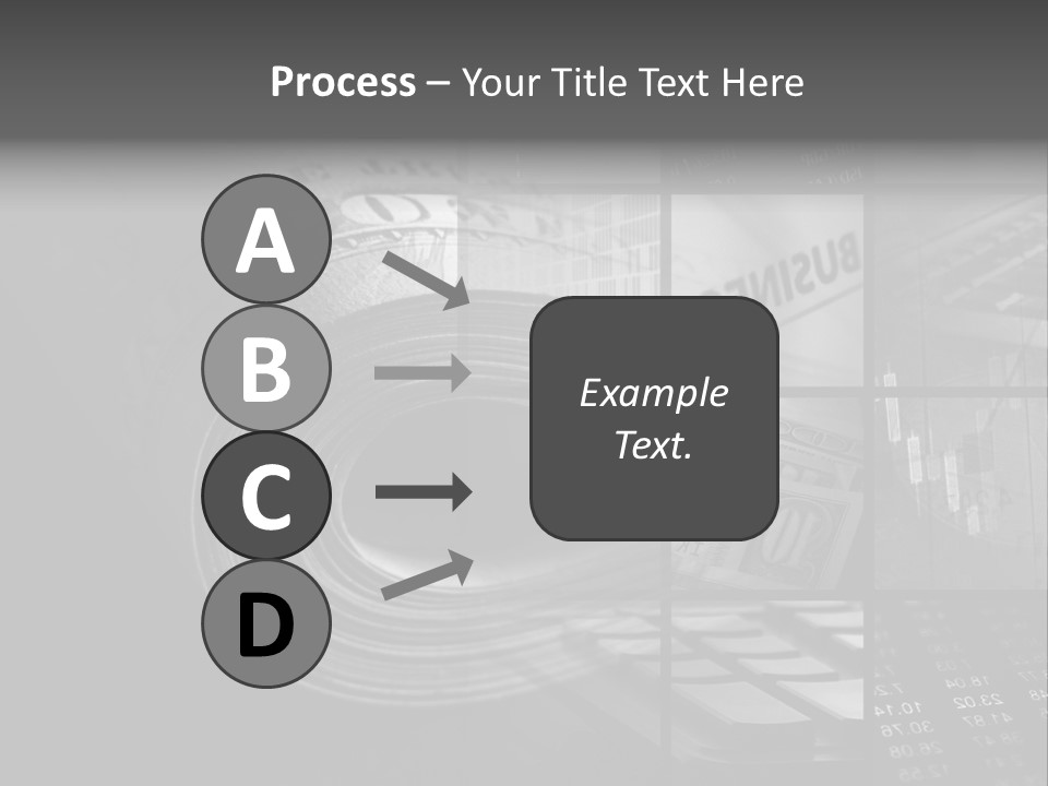 Banking Cash Flow Note PowerPoint Template