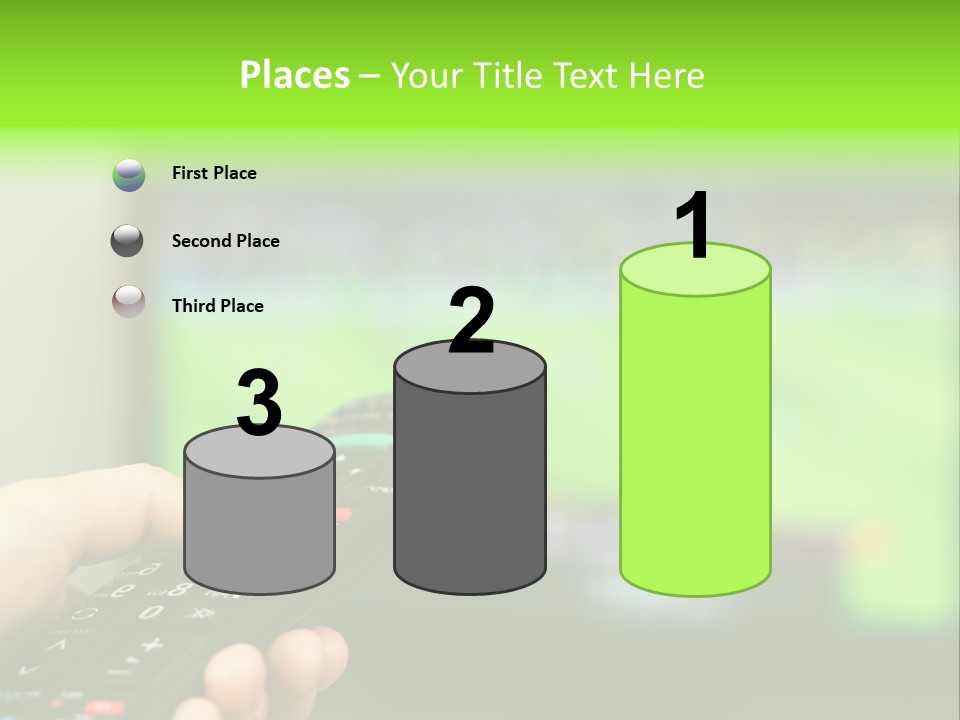 Thumb Control Streaming PowerPoint Template