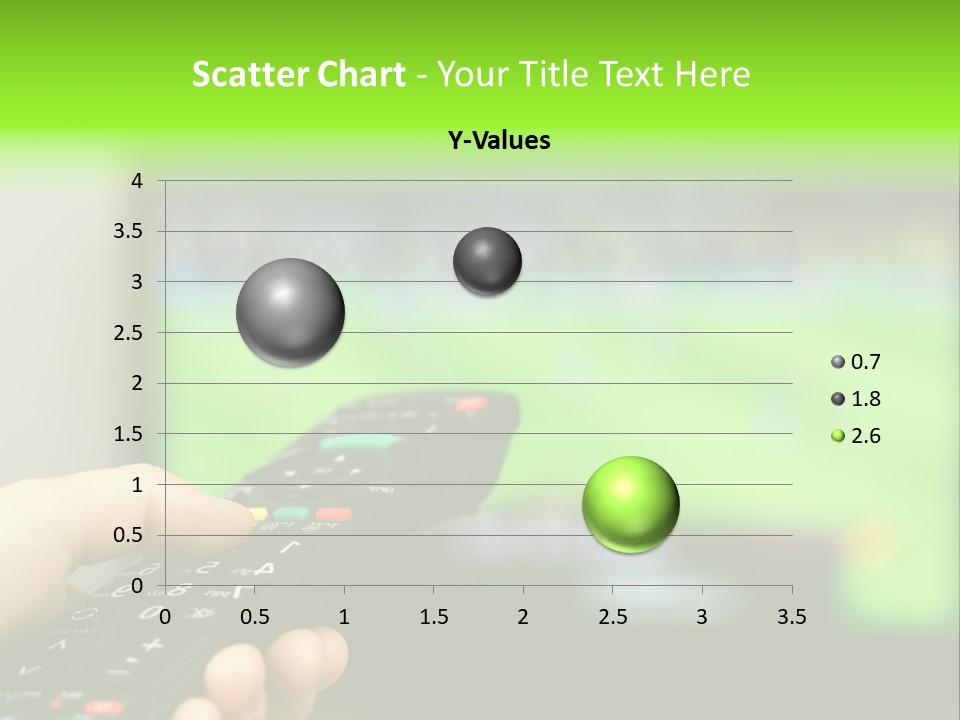 Thumb Control Streaming PowerPoint Template