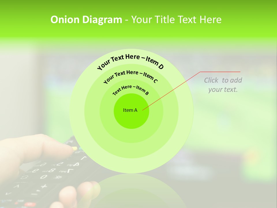 Thumb Control Streaming PowerPoint Template