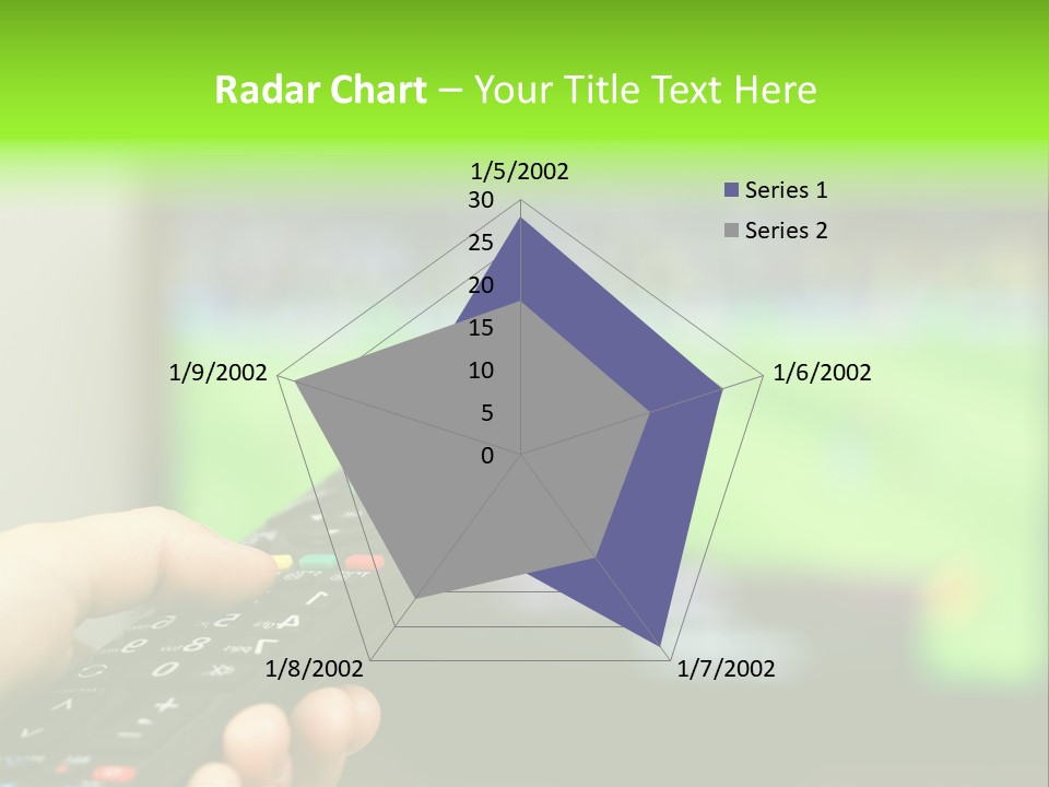 Thumb Control Streaming PowerPoint Template