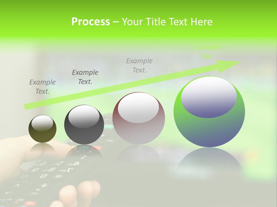 Thumb Control Streaming PowerPoint Template