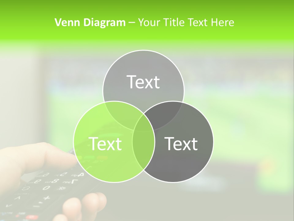 Thumb Control Streaming PowerPoint Template