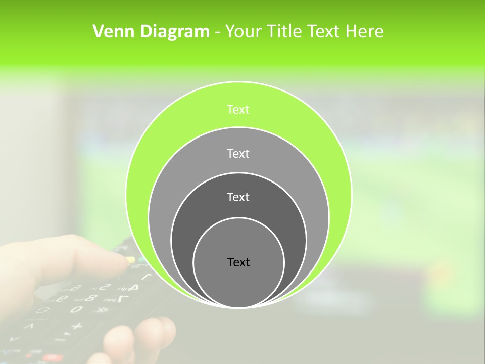 Thumb Control Streaming PowerPoint Template