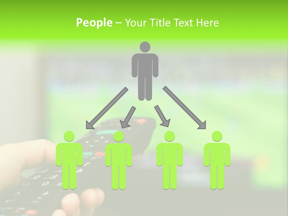 Thumb Control Streaming PowerPoint Template