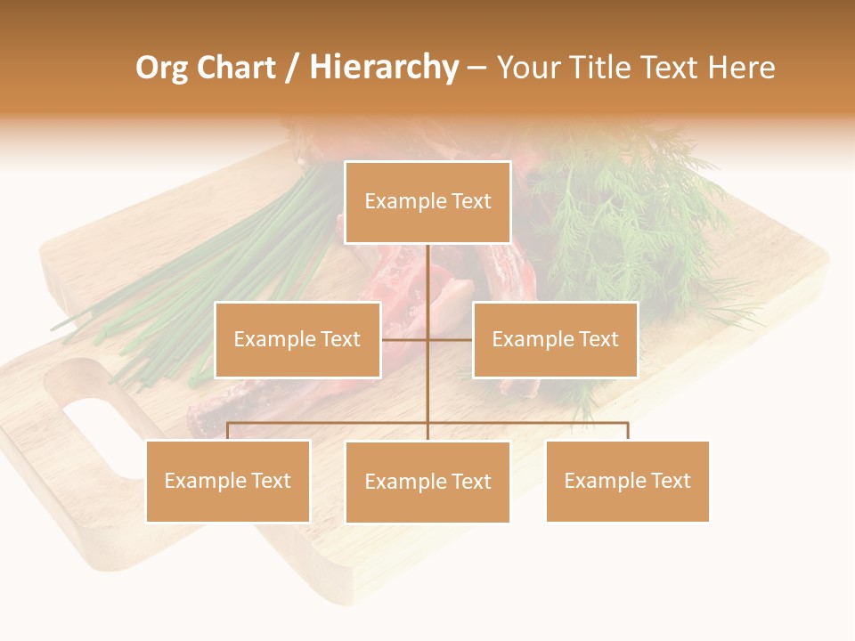 Cut Food Grocery PowerPoint Template