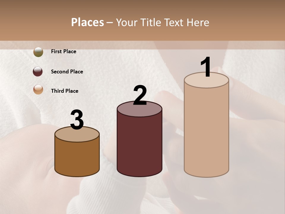 Body Hand Tape PowerPoint Template