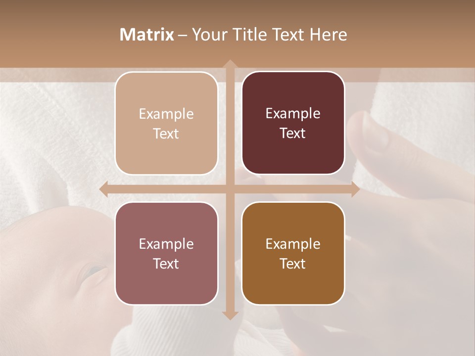 Body Hand Tape PowerPoint Template