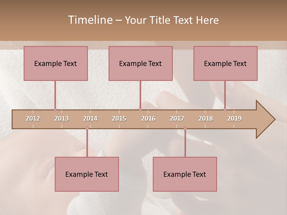 Body Hand Tape PowerPoint Template
