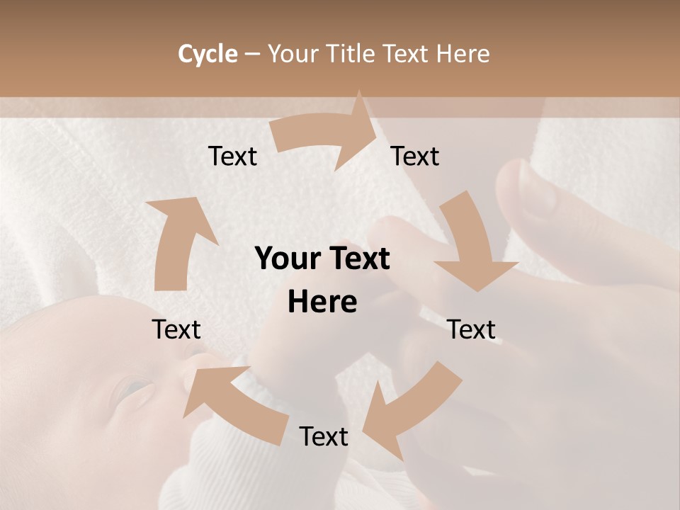 Body Hand Tape PowerPoint Template