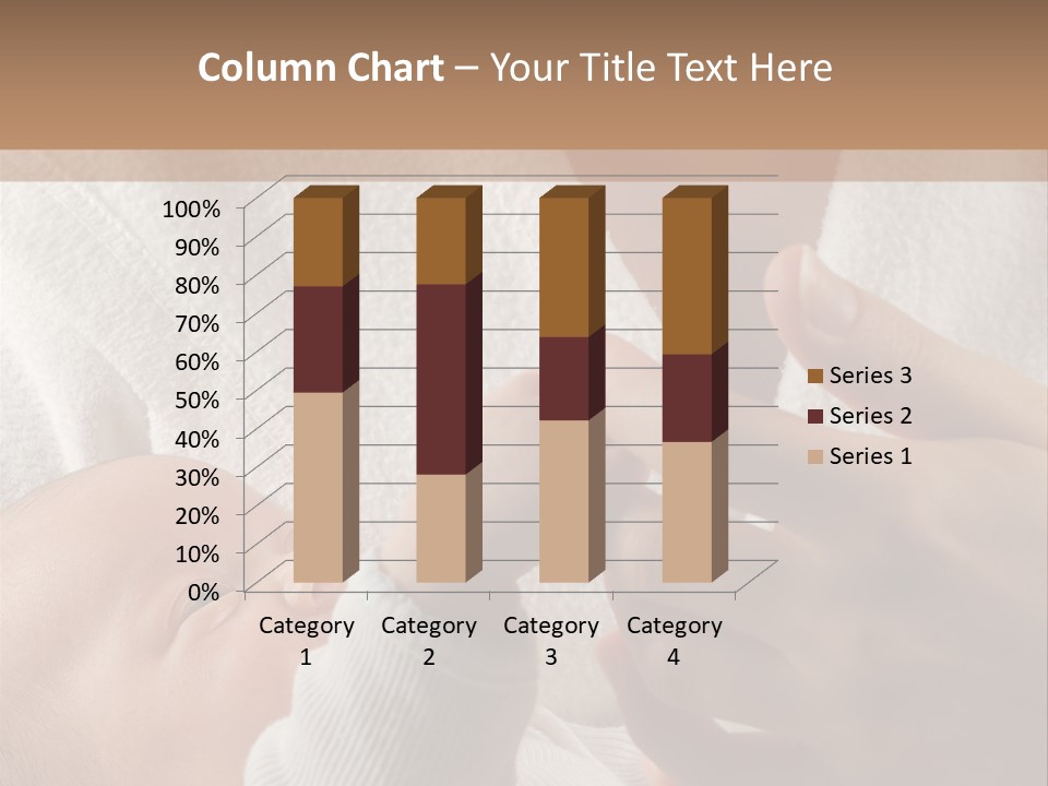 Body Hand Tape PowerPoint Template