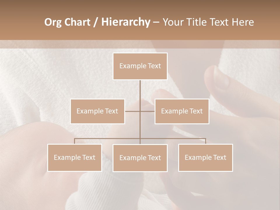 Body Hand Tape PowerPoint Template