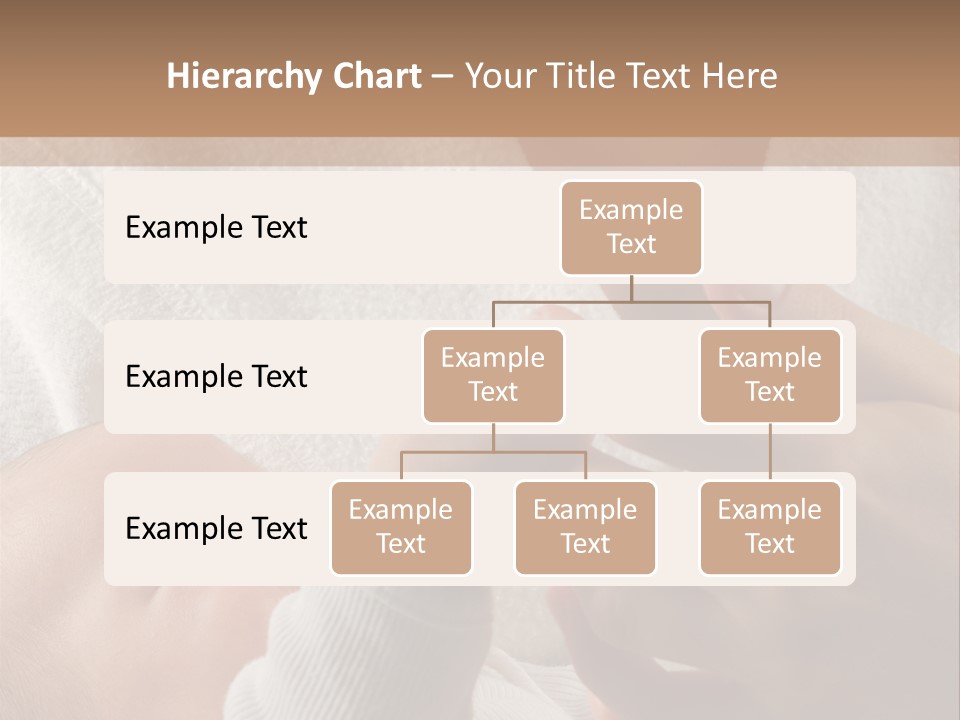 Body Hand Tape PowerPoint Template