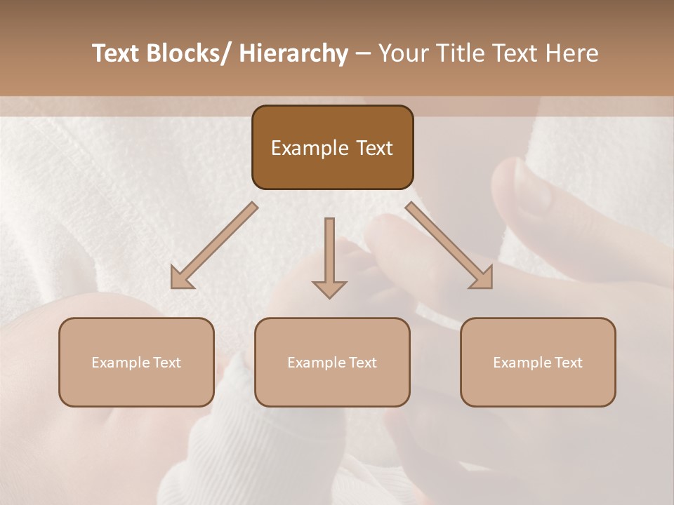 Body Hand Tape PowerPoint Template