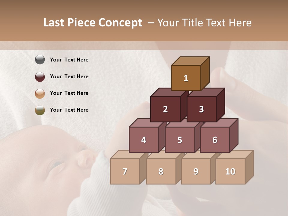 Body Hand Tape PowerPoint Template