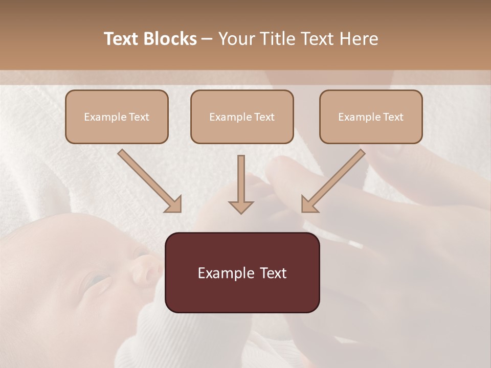 Body Hand Tape PowerPoint Template