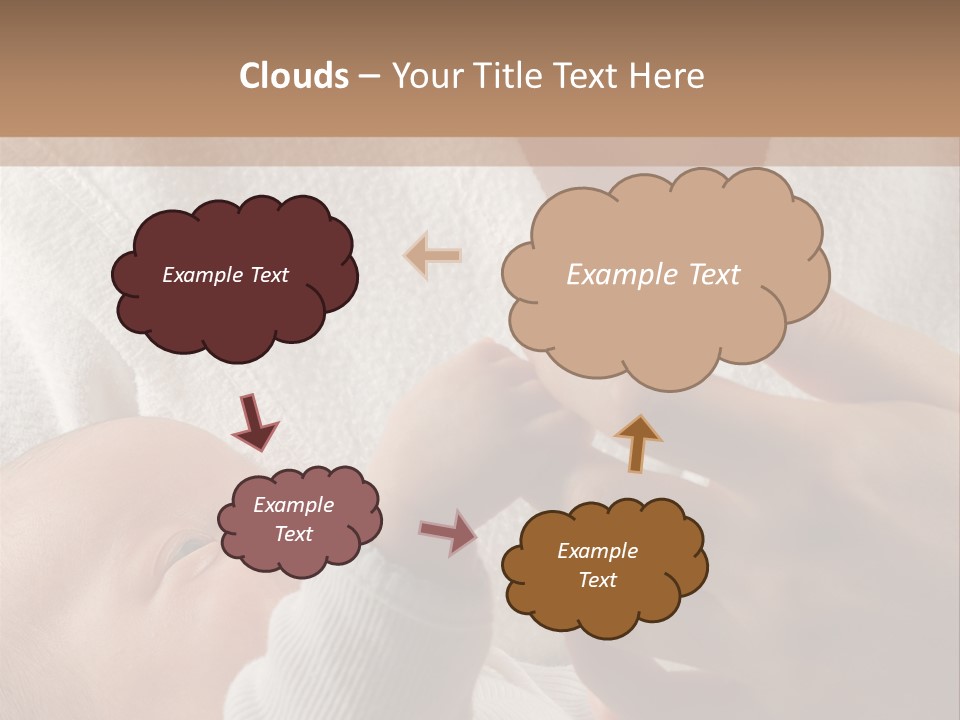 Body Hand Tape PowerPoint Template