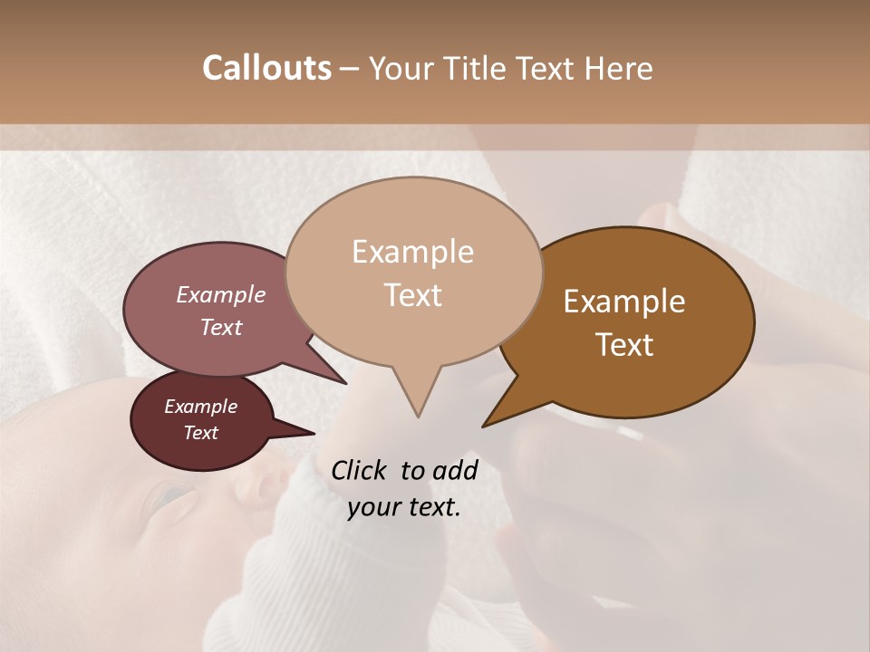 Body Hand Tape PowerPoint Template