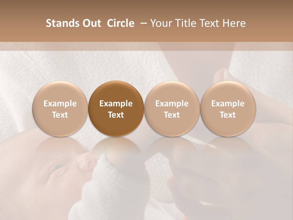 Body Hand Tape PowerPoint Template