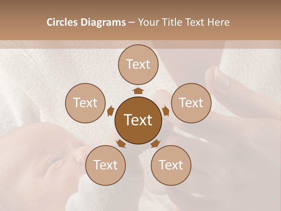 Body Hand Tape PowerPoint Template