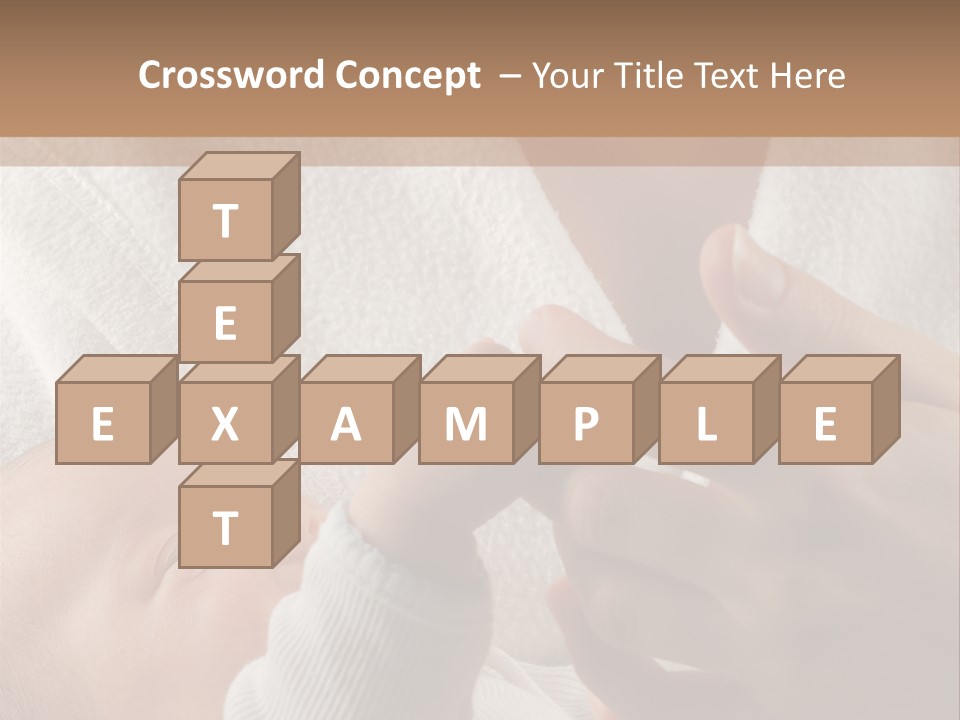 Body Hand Tape PowerPoint Template