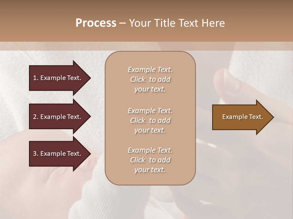 Body Hand Tape PowerPoint Template