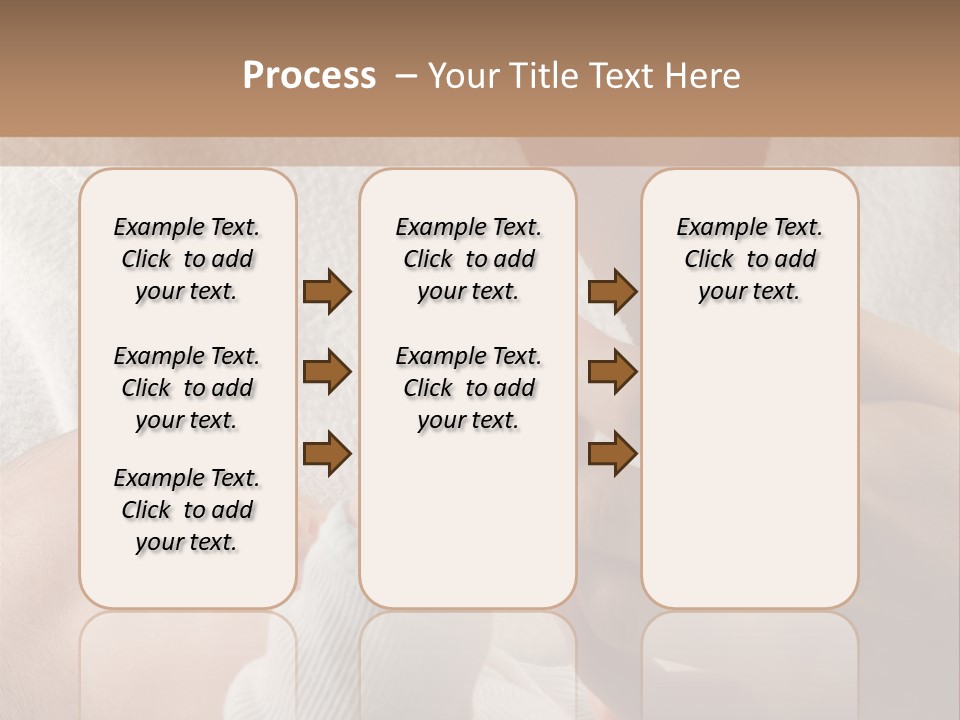 Body Hand Tape PowerPoint Template