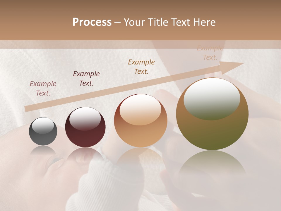 Body Hand Tape PowerPoint Template