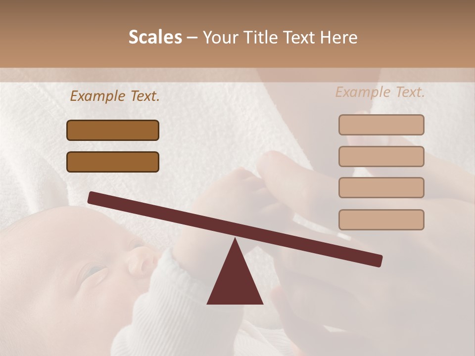 Body Hand Tape PowerPoint Template