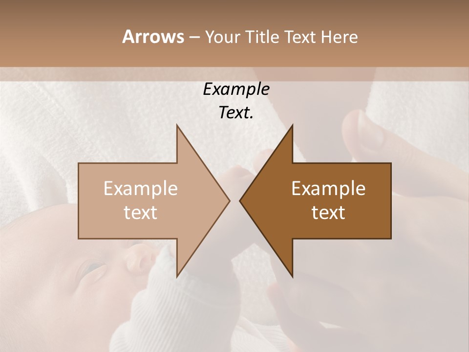 Body Hand Tape PowerPoint Template