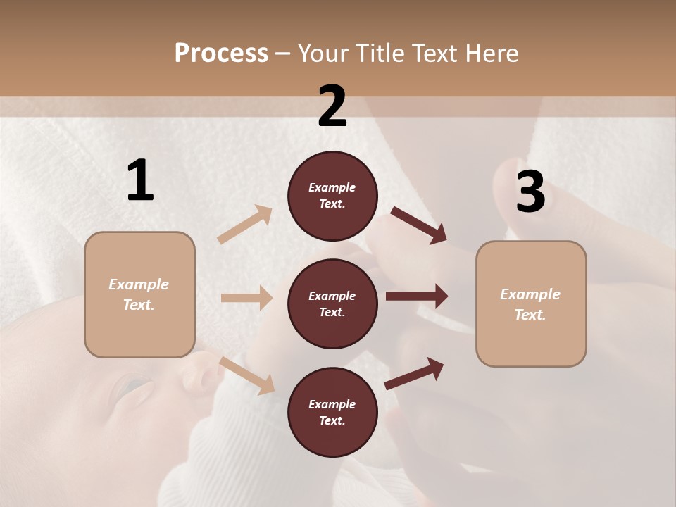 Body Hand Tape PowerPoint Template