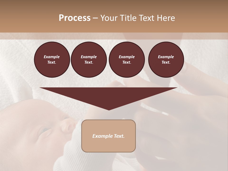 Body Hand Tape PowerPoint Template
