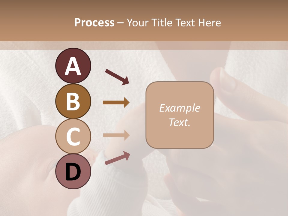 Body Hand Tape PowerPoint Template